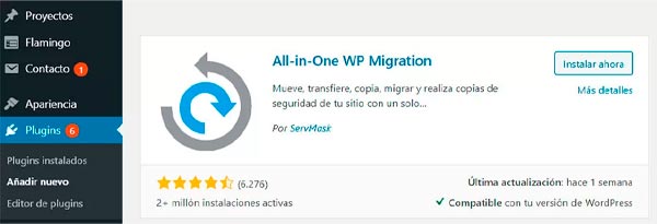 all in one wp migration plugin